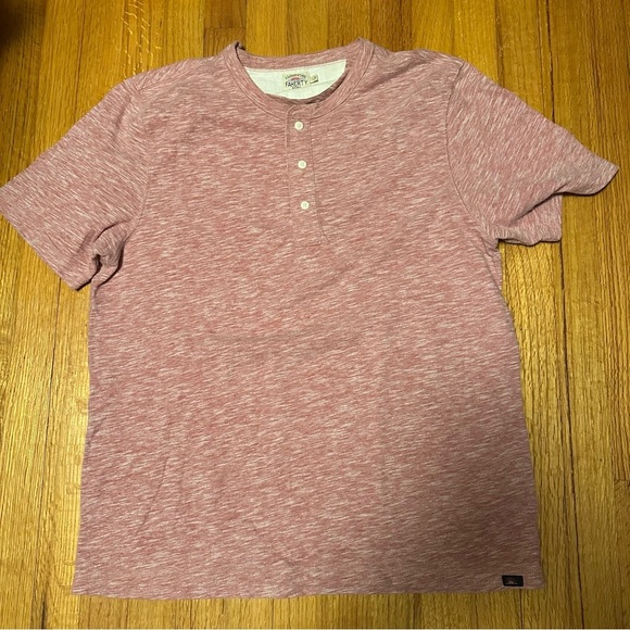 FAHERTY Heather Henley - Faded Red size L (a2 - Picture 4 of 12